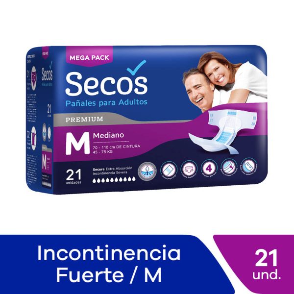 Pañales Secos Premium M