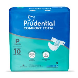 Pañales Prudential Comfort Total bolsa x 10 PEQUEÑO